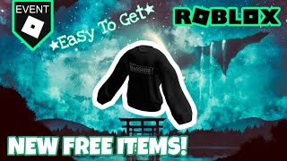 ROBLOX FREE ITEMS How To Get Klossette Oversized Sweater in Fashion Klossette Designer Showcase [upl. by Rehpotsrihc]