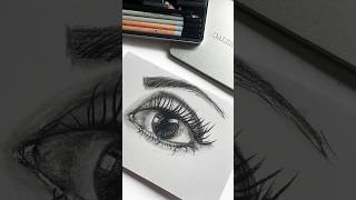 Daler Rowney Charcoal Tin Set  Eye Drawing  Eye Sketch  Eye Art  Jasvir Kambo [upl. by Luise]