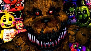 All Ultimate Custom Night Character Quotes  Voice Lines Five Nights At Freddys [upl. by Nnaoj]