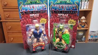 MOTU Origins Unboxings Duplico amp Reptilax [upl. by Annabal]