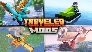 Top 10 Transportation Mods For Minecraft 1201 And Below  2023 [upl. by Atima869]