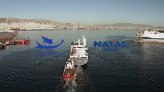 Salamis Shipyards  FDI Frigate Formion Blocks Construction Trailer [upl. by Havens553]