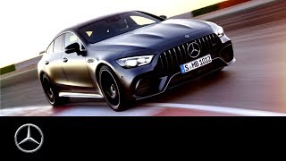 MercedesAMG GT 4Door Coupé 2018 World Premiere  Trailer [upl. by Anilejna]