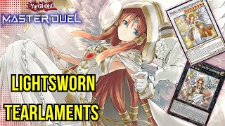 LIGHTSWORN TEARLAMENT COMBO  YuGiOh Master Duel [upl. by Notlim]