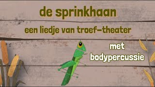 De Sprinkhaan  Een liedje met bodypercussie  Kriebelbeestjes [upl. by Hoffer]