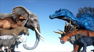 Todays Animals VS Dinosaurs 2  Cantex [upl. by Frazier]