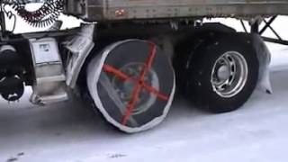 AutoSock Snow Sock Tire Traction Device  Tire Chain Alternative [upl. by Dippold209]