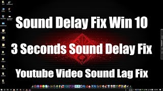 Windows 10 Sound Issue Fix  Sound Starts After 3 Seconds Delay  Realtek Sound driver lag Fix  FMS [upl. by Yc353]