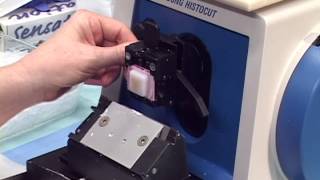 Leica Jung 820 Histocut Rotary Microtome Part 1 [upl. by Elita]