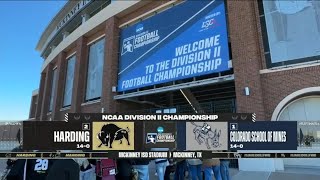 2023 NCAA Div II FB Championship  Harding vs Colorado School of Mines [upl. by Epotimet]