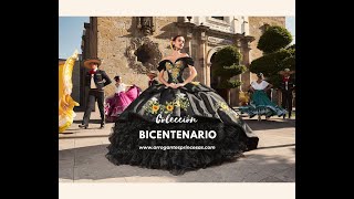 Vestido Negro con Girasoles para Quinceañera [upl. by Yekcim]