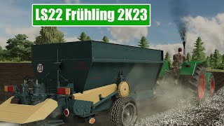 LS22 FRÜHLING 2K23 26 Nostalgische Geräte für den Letzten Kalk  FARMING SIMULATOR 22 [upl. by Naj660]