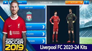 Liverpool FC 202324 Kits  DLS 19 [upl. by Sy]