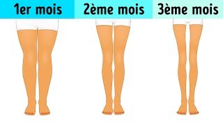 Avant de Dormir Fais Cet Entraînement de 3 Minutes Pour Affiner Tes Jambes [upl. by Roselane829]