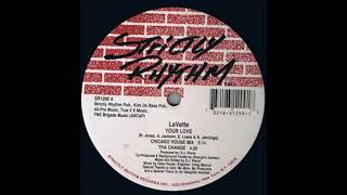 Lavette  Your Love Tha Change Strictly Rhythm records 1992 [upl. by Zachery]