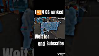 Avinash Gaming 👿1🆚4👿clutch CS Ranked plise subscribeviraltrandingshortsvideifreefire [upl. by Solokin]