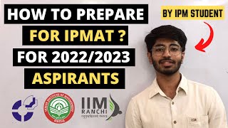 How to prepare for IPMAT 20222023  Which book to use   Honest Answer by IPM student [upl. by Aloel662]