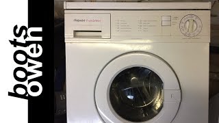 Hotpoint first edition how to clean filter [upl. by Ispep961]