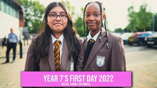 Beal High School  Year 7s First Day 2022 [upl. by Alcinia]