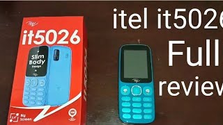 Itel 5026 unboxing amp review itel 5026 price in Pakistan  itel 5026 fully review specifications [upl. by Emory]