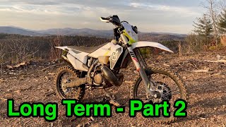 Husqvarna TE150i long term review  part 23 [upl. by Jeremiah]