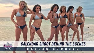 Dallas Cowboys Cheerleaders Swimsuit Calendar Shoot in Mexico  Dallas Cowboys 2019 [upl. by Given832]