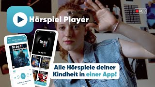 Hörspiel Player App  Alle Hörspiele deiner Kindheit in einer App Trailer [upl. by Kosak96]