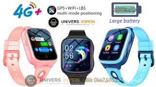 Montre GPS Enfant  4G WiFi Haute Précision  Appel Vidéo [upl. by Ialohcin455]