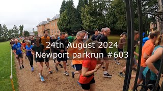 Newport parkrun 603  August 24th 2024 fast [upl. by Alessandro]