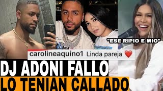 ¡DIOS MIO DJ ADONI ADONI TRAICI0NÓ POR LA ESPALDA A SU ESP0SA CON CAROLINE AQUINO LA JUSTICIA M0RAL [upl. by Ahsineg]