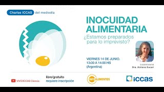 Charla Infoalimentos  ICCAS Inocuidad Alimentaria ¿estamos preparados para lo imprevisto” [upl. by Flan44]