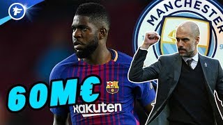 Manchester City entre en contact avec Umtiti  Revue de presse [upl. by Tail869]