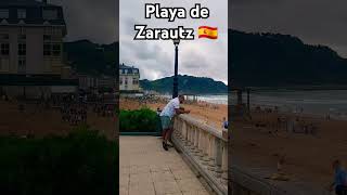 EspañaGuipúzcoaPaís Vasco 🇪🇸 PlayaDeZarautz [upl. by Giule]