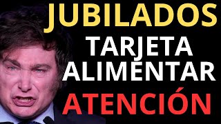 TARJETA ALIMENTAR JUBILADOS [upl. by Ettelrahc]