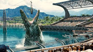 Jurassic World  Best Mosasaurus Moments 2015  2022 [upl. by Aleetha43]