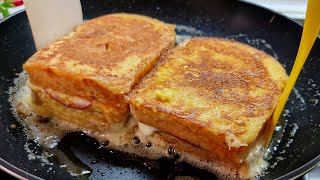 Ich habe noch nie so leckere Toasts gegessen❗ Schnelles Frühstück in 5 Minuten Einfaches Rezept [upl. by Gaynor397]