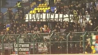 Ultras Catania contro Giugliano 26112023  Serie C [upl. by Grimbly]