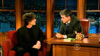 Neil Gaiman on Craig Fergusons Late Late Show June 28 2011 [upl. by Malinde]