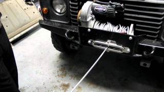 Warn 8274 winch with Gigglepin 4 x 4 free spool handle As on Ebay MC8099 [upl. by Nathaniel289]