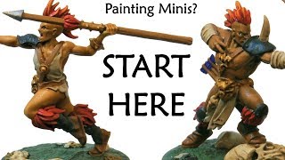 FUNDAMENTALS A Complete Guide to Painting Minis [upl. by Nnylyam]