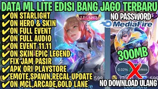 Data ML Lite Full Event 300MB Terbaru Patch M5 Revamp  ML Lite  Cara Mengatasi Lag amp Patah Patah [upl. by Odrude]