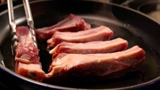 How to Make Oven Baked Barbecue Ribs  Allrecipescom [upl. by Aehs]