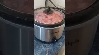 Crock pot Cooking with the crock pot [upl. by Wachter]