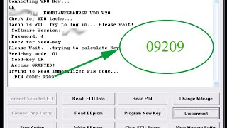 how to find pin code for immobilizer in 60 sec [upl. by Haldane]