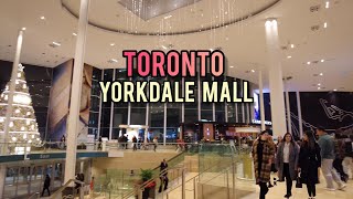 Toronto Yorkdale Shopping Centre Mall Toronto Canada 4k [upl. by Aicatsal572]