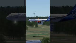 Landing at Salt Lake City aerplane aviation airplane [upl. by Ponzo220]