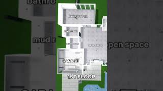 BLOXBURG TWO STORY FAMILY HOUSE LAYOUT [upl. by Acsisnarf]