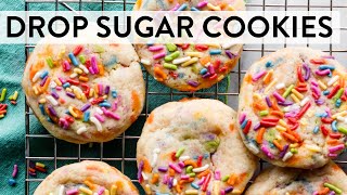 Drop Sugar Cookies  Sallys Baking Recipes [upl. by Akinad]