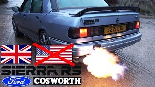 🐒 THE REAL FORD BRITISH SIERRA RS COSWORTH REVIEW [upl. by Finer194]