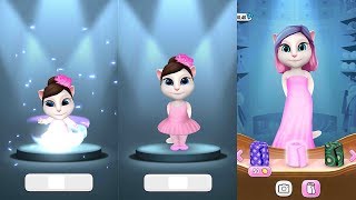 My Talking Angela Gameplay  Preschooler vs Kid vs Adult Great Makeover 2018 [upl. by Anirtek]